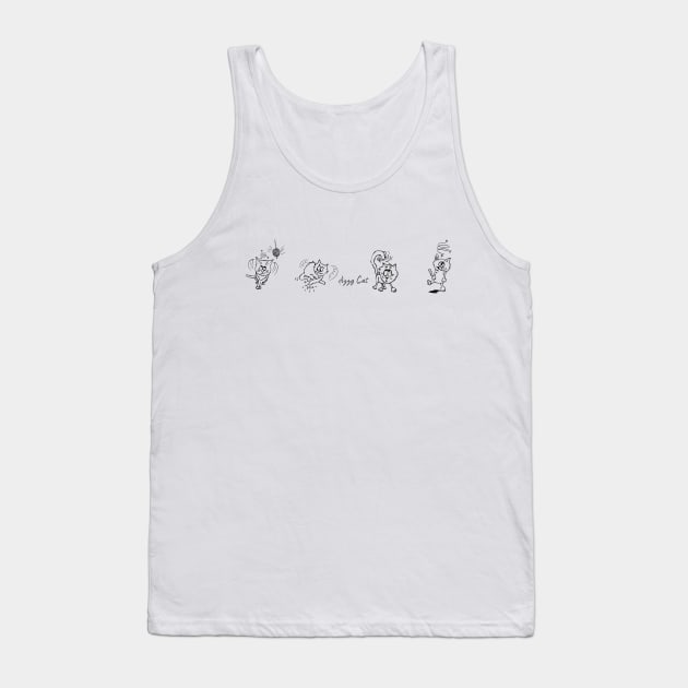 Dizzy cats Tank Top by dizzycat-biz